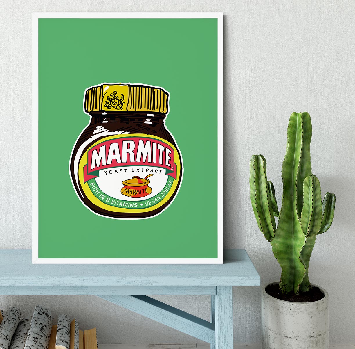 Marmite Standard Wall Art Framed Print - Canvas Art Rocks -6