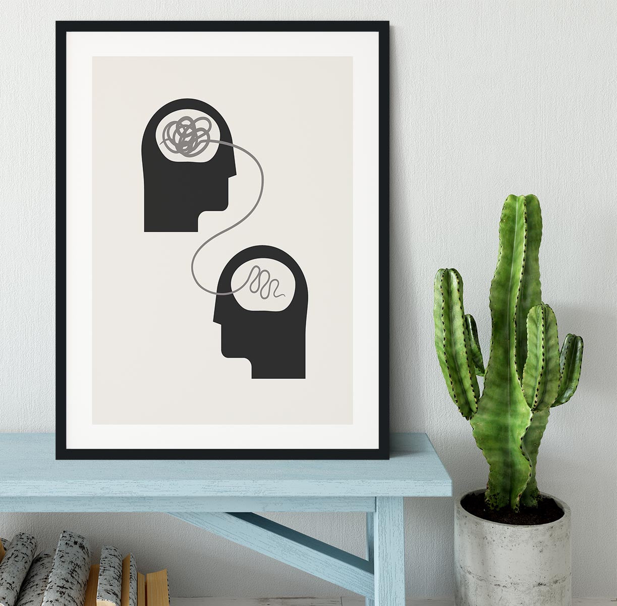 Mind Therapy No3 Framed Print - Canvas Art Rocks - 1