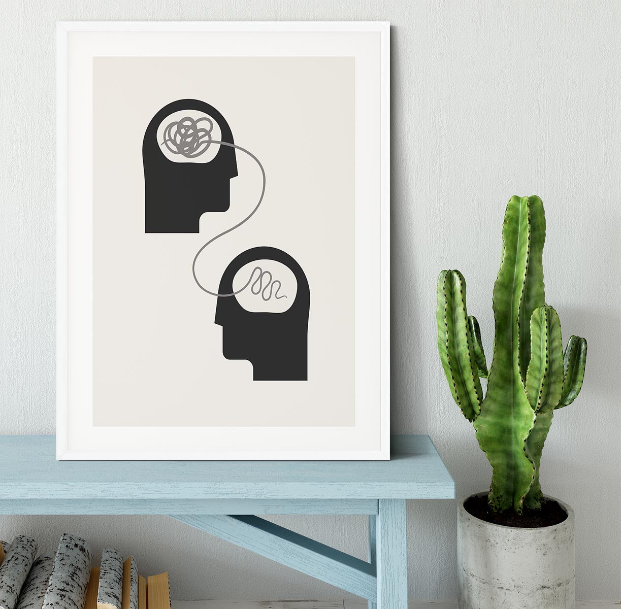 Mind Therapy No3 Framed Print - Canvas Art Rocks - 5