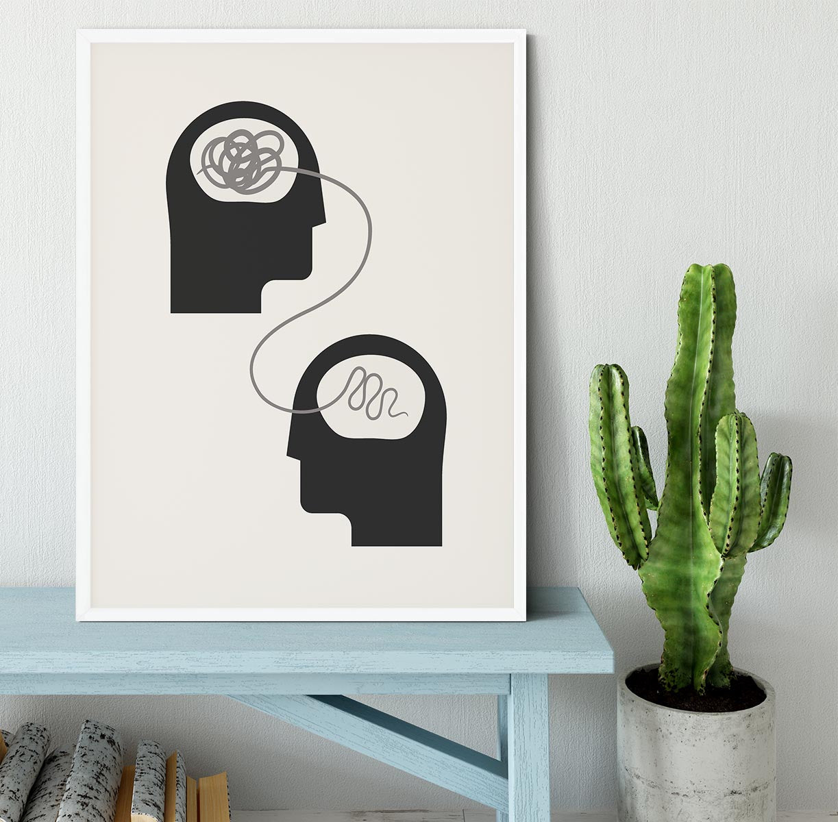 Mind Therapy No3 Framed Print - Canvas Art Rocks -6