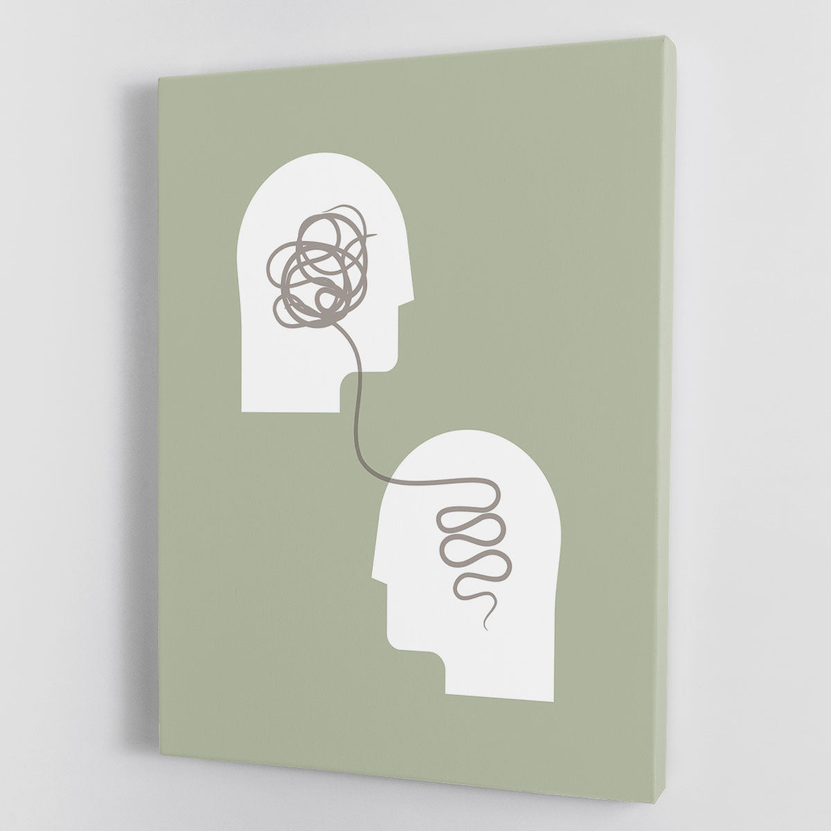 Minds Interlinked Canvas Print or Poster - Canvas Art Rocks - 1