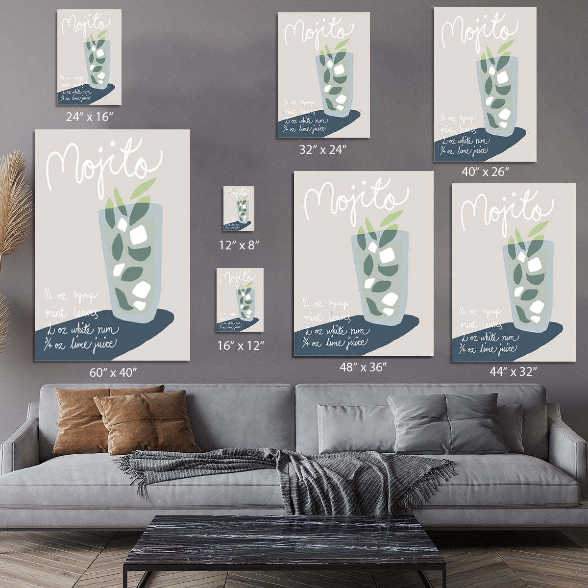 Mojito Canvas Print or Poster - Canvas Art Rocks - 7