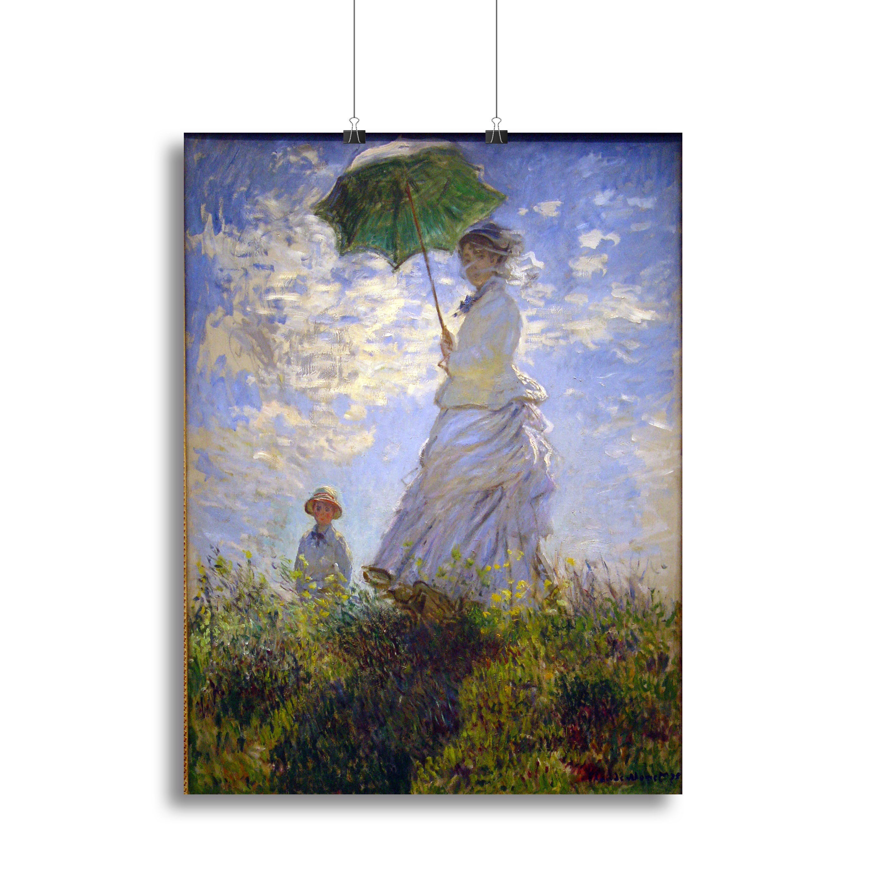 Monet Umbrella Poster - Unframed