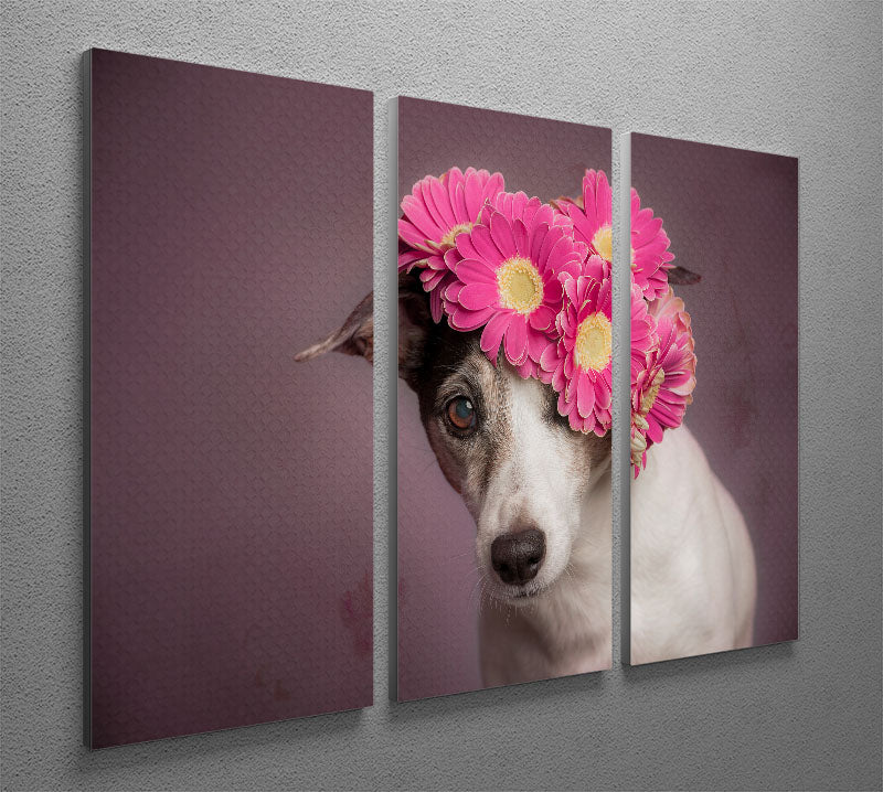 Mrs Spring 3 Split Panel Canvas Print - 1x - 2