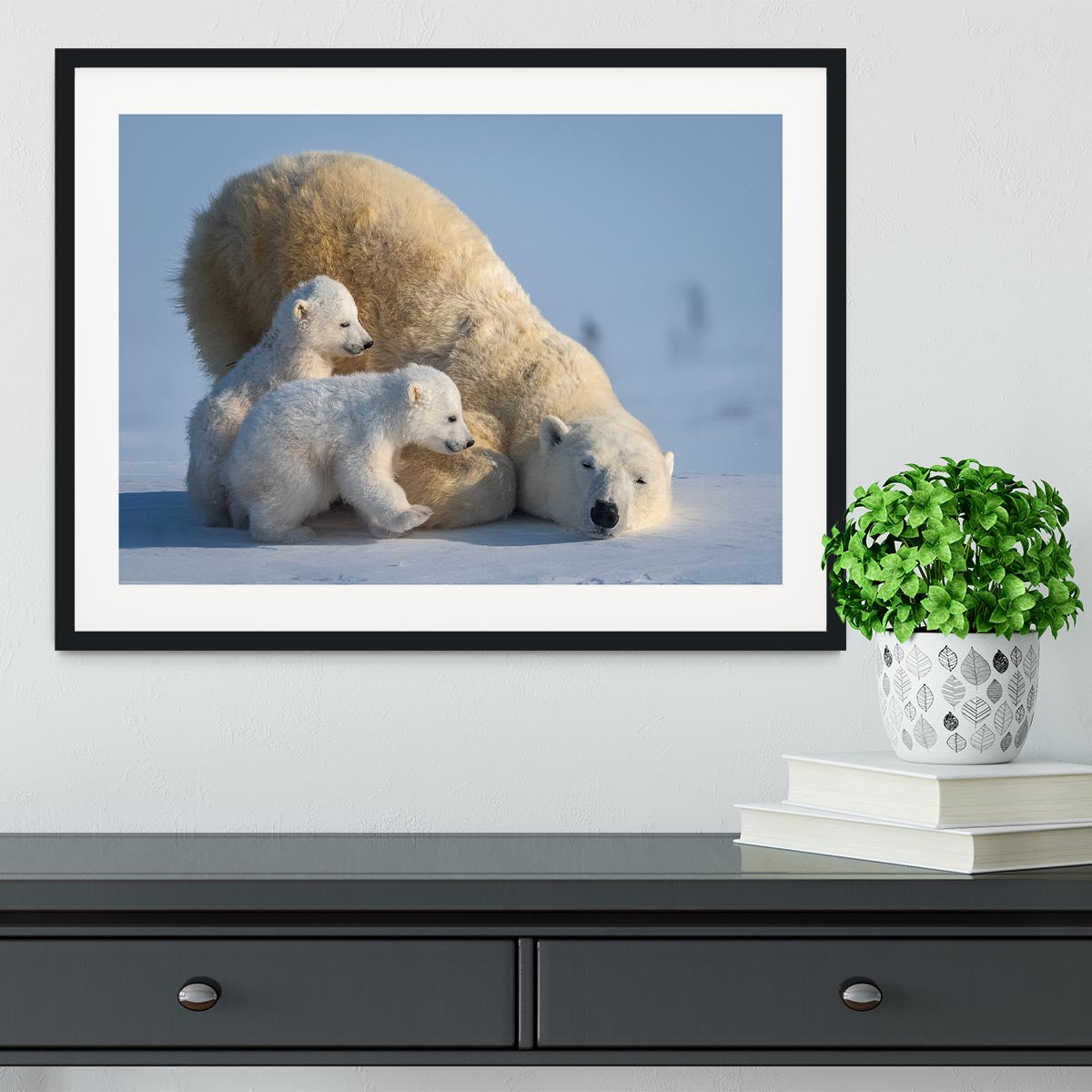 Mum Play together Framed Print - 1x - 1