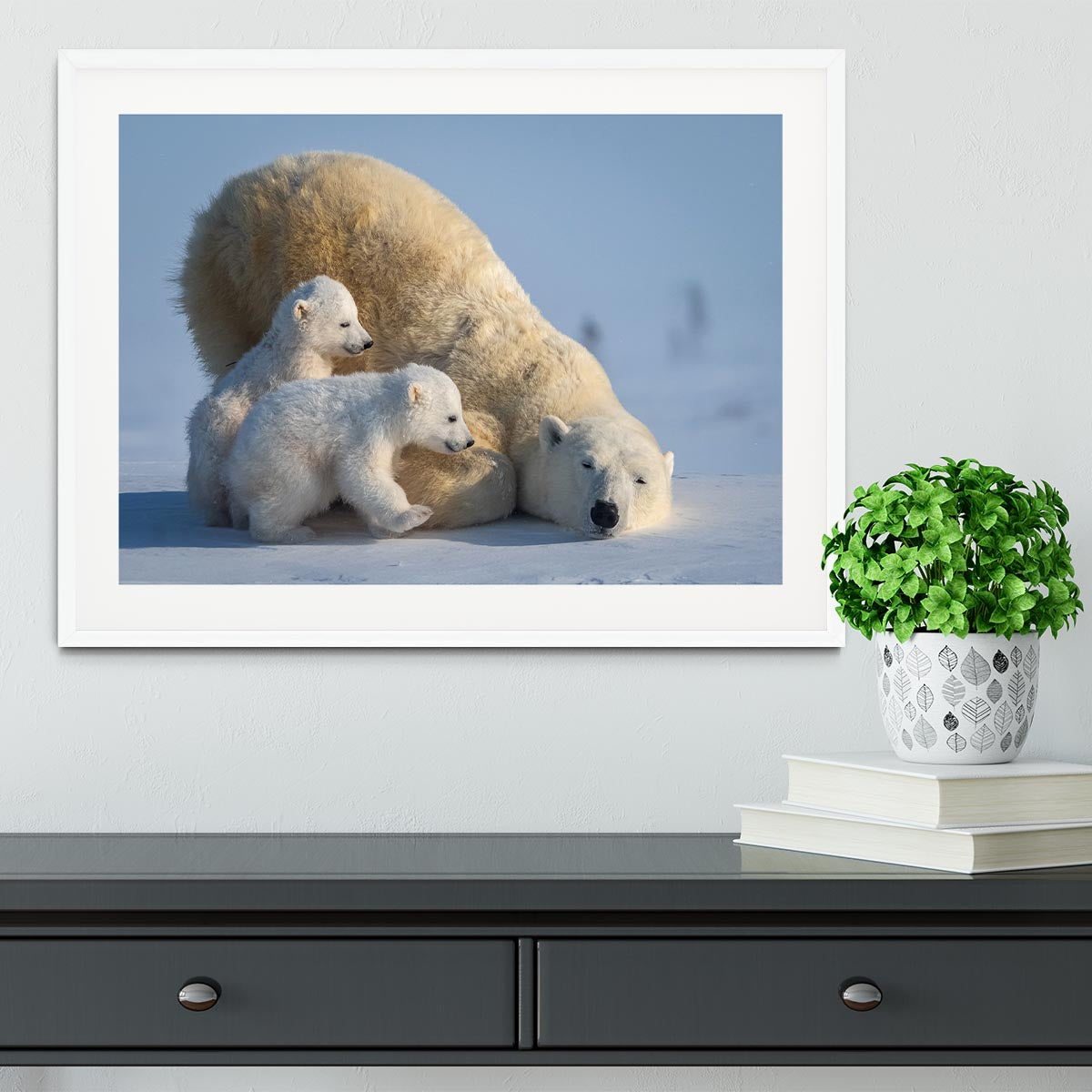 Mum Play together Framed Print - 1x - 5