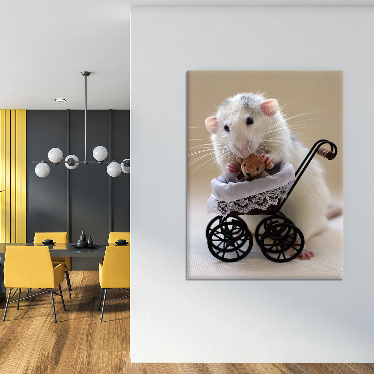 My teddybear Canvas Print or Poster - 1x - 4