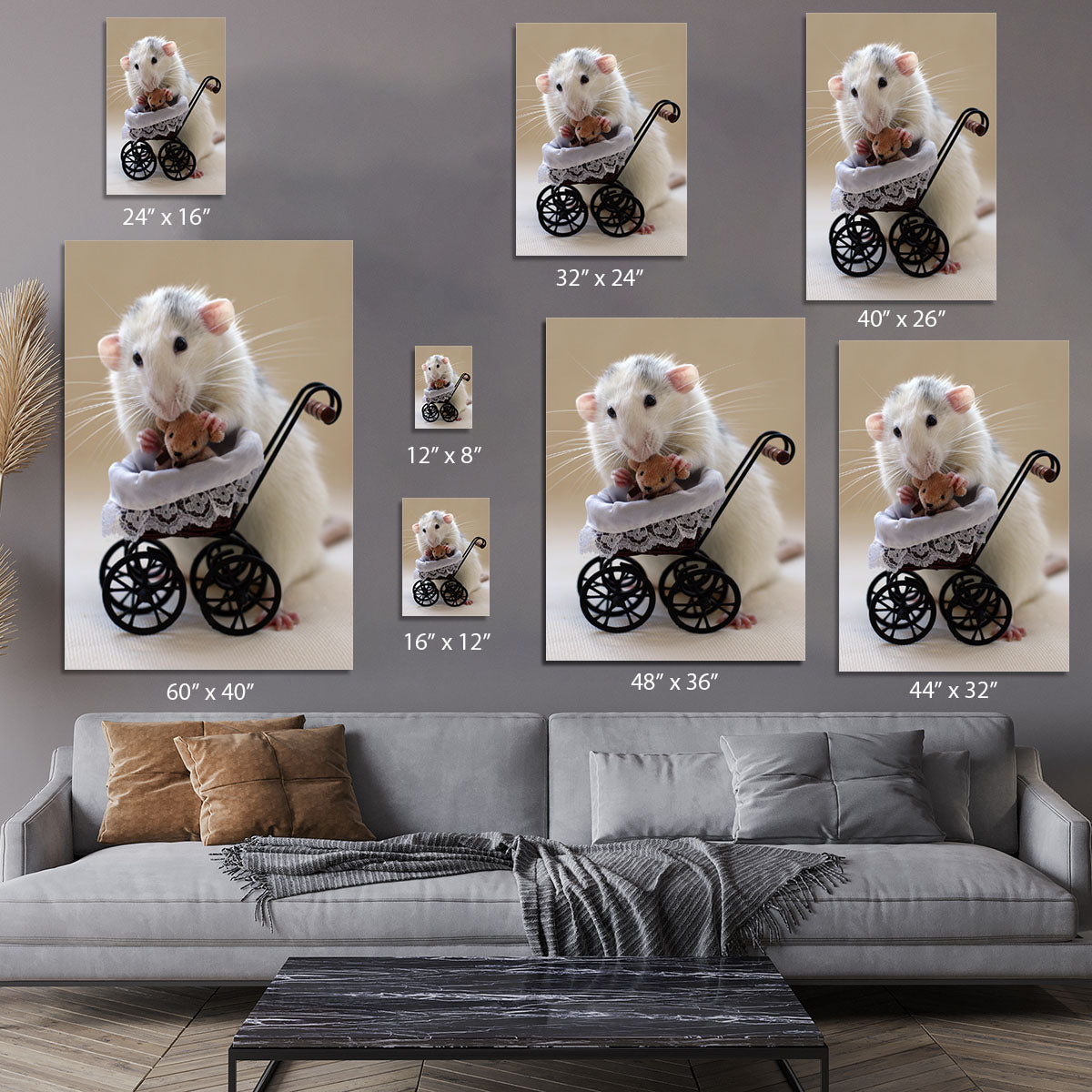 My teddybear Canvas Print or Poster - 1x - 7