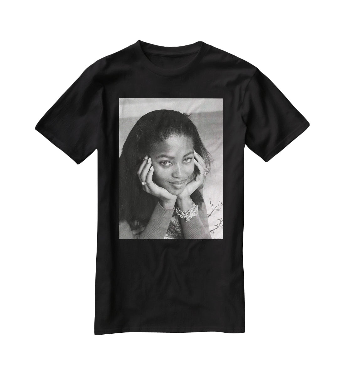 Naomi Campbell in 1989 T-Shirt - Canvas Art Rocks - 1