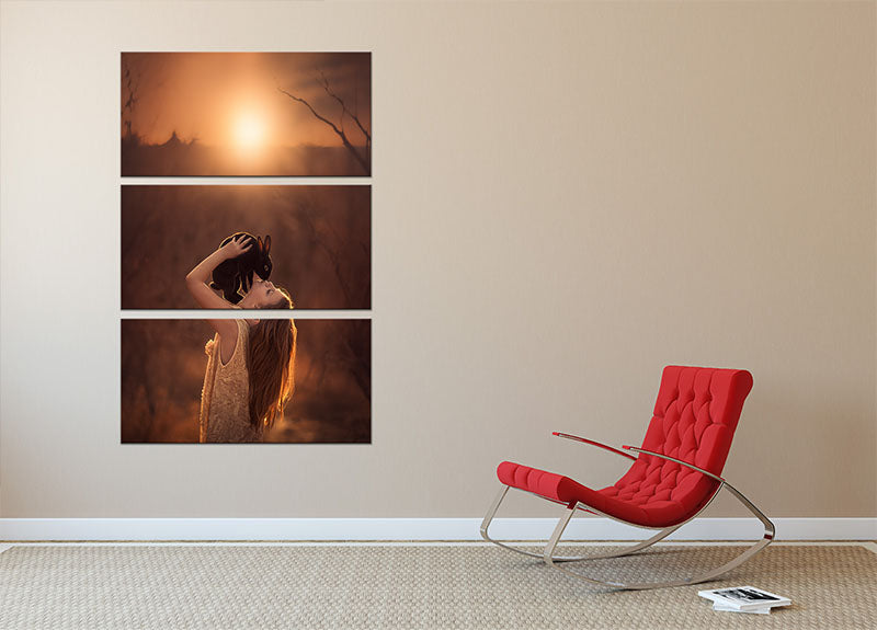 Nearing Spring 3 Split Panel Canvas Print - 1x - 2