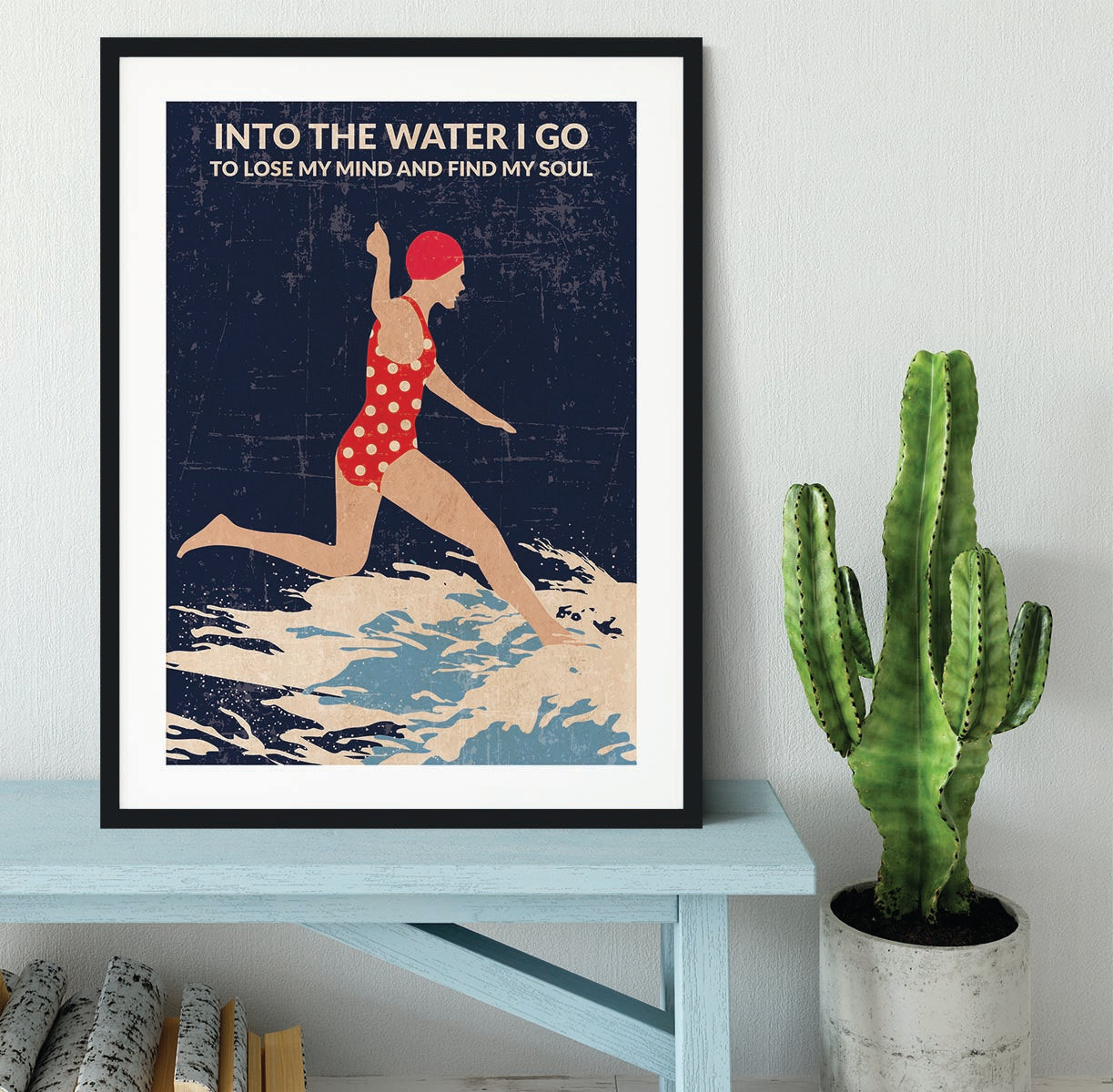 Night Swimmer Framed Print - 1x - 1