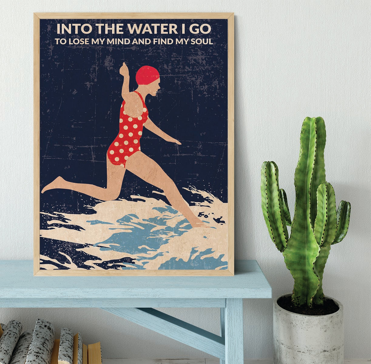 Night Swimmer Framed Print - 1x - 4