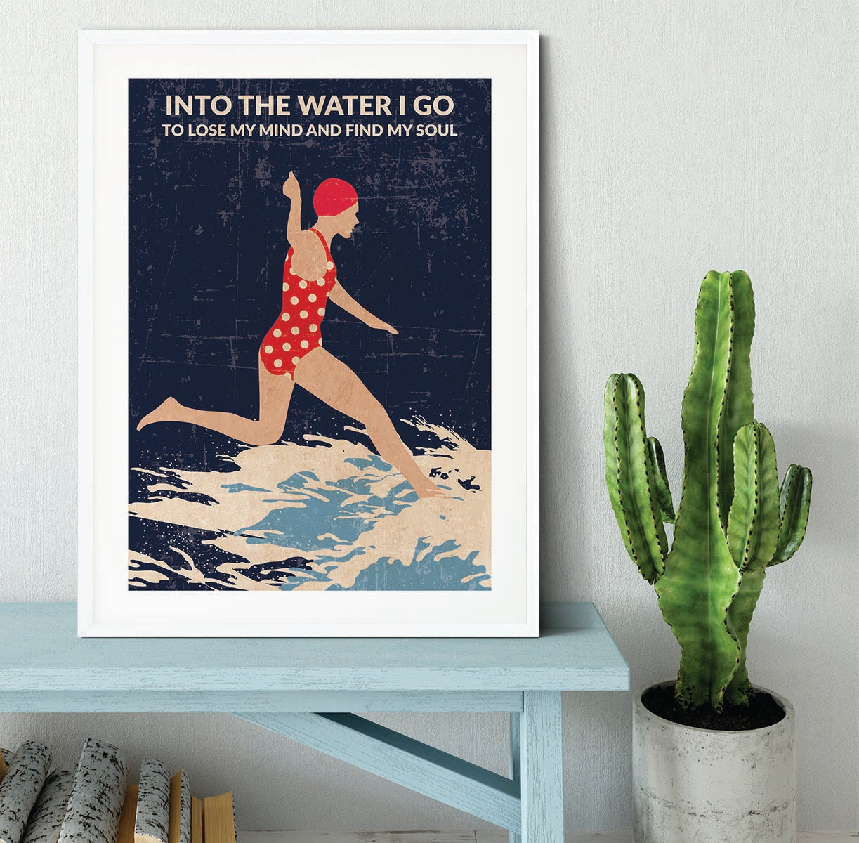 Night Swimmer Framed Print - 1x - 5