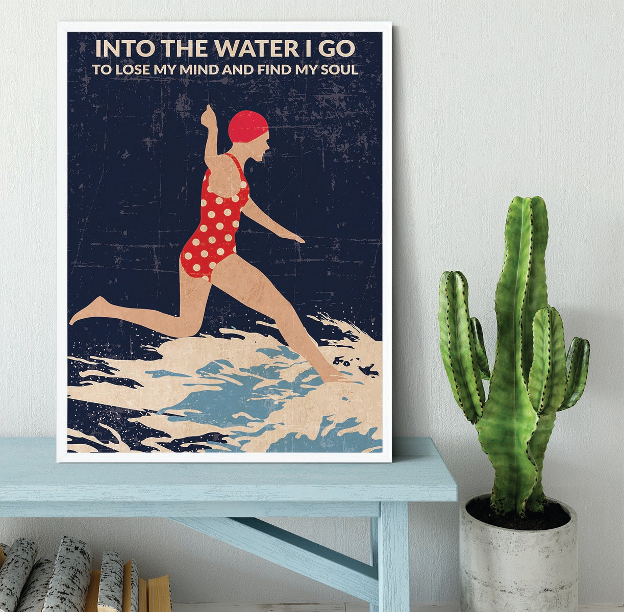 Night Swimmer Framed Print - 1x -6