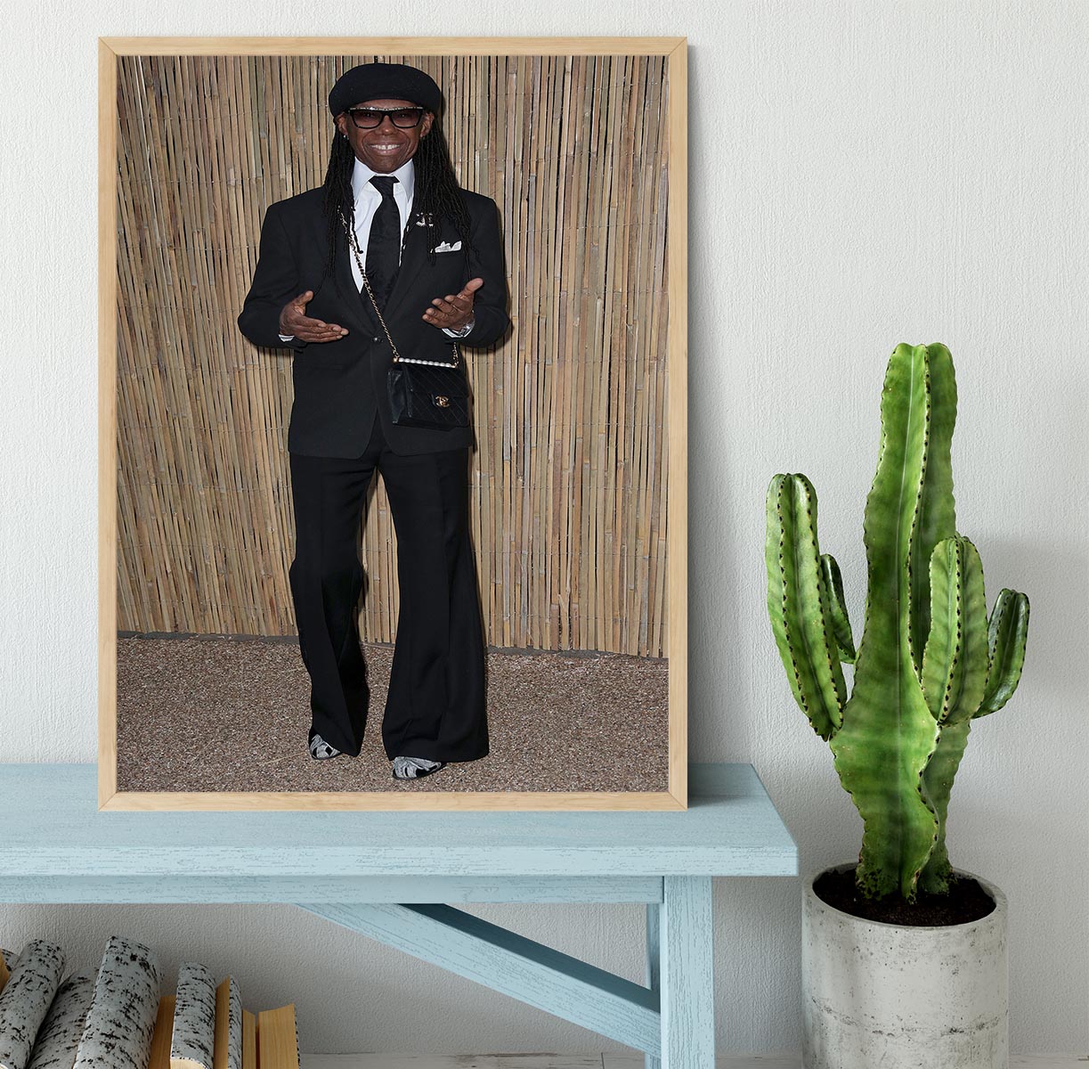 Nile Rodgers Framed Print - Canvas Art Rocks - 4