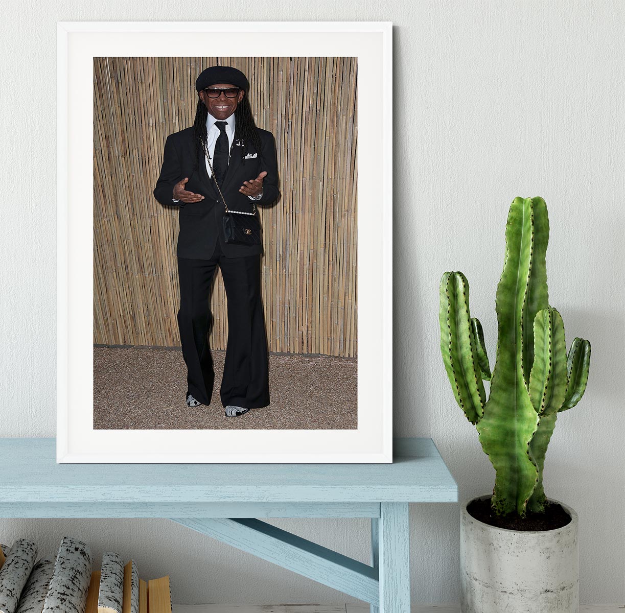 Nile Rodgers Framed Print - Canvas Art Rocks - 5