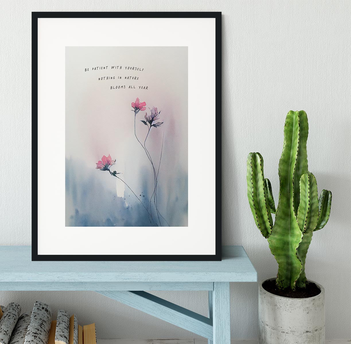 Nothing Blooms All Year Framed Print - Canvas Art Rocks - 1