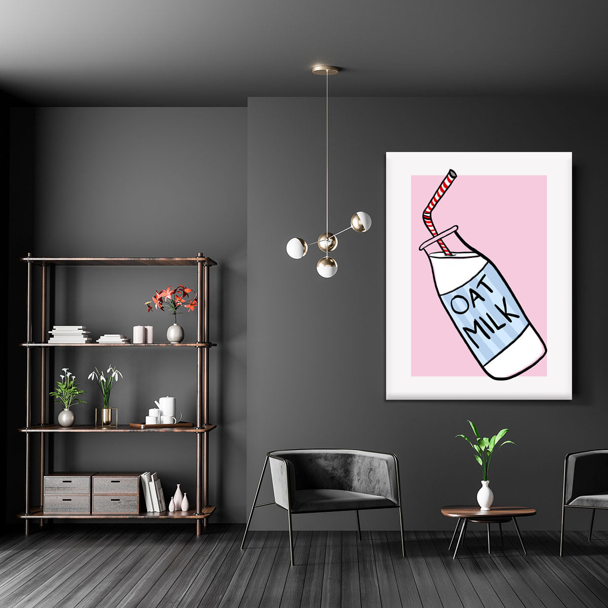 Oat Milk Canvas Print or Poster - Canvas Art Rocks - 5