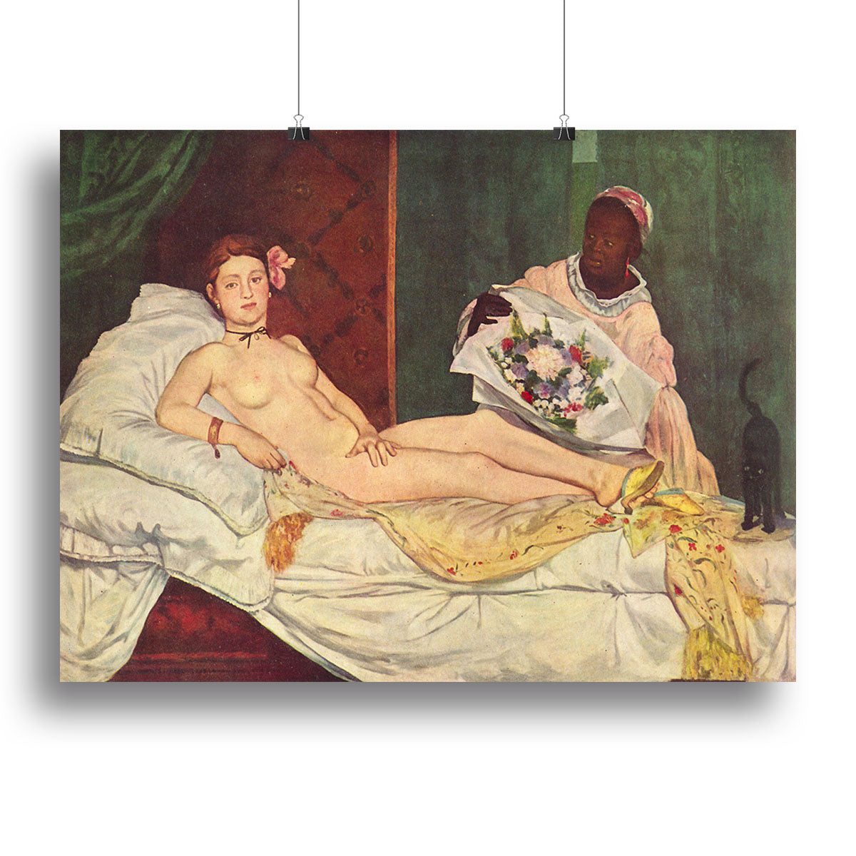 Olympia 1 by Manet Poster - Unframed