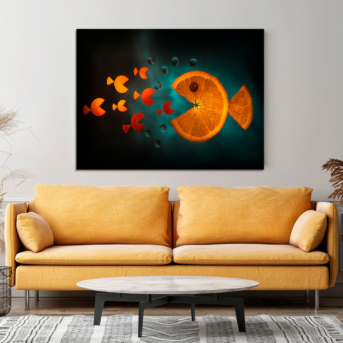 Orange fish Canvas Print or Poster - 1x - 4