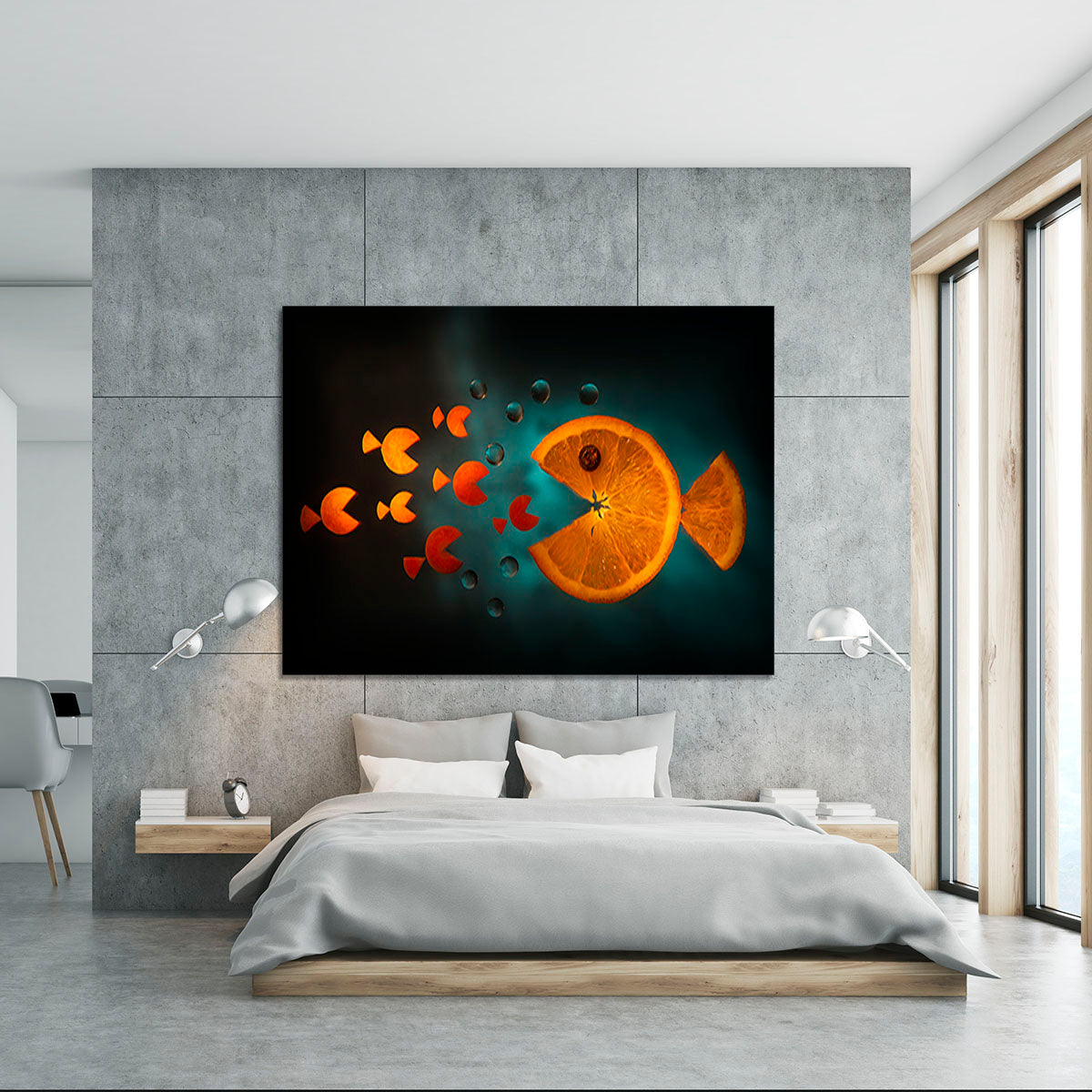 Orange fish Canvas Print or Poster - 1x - 5