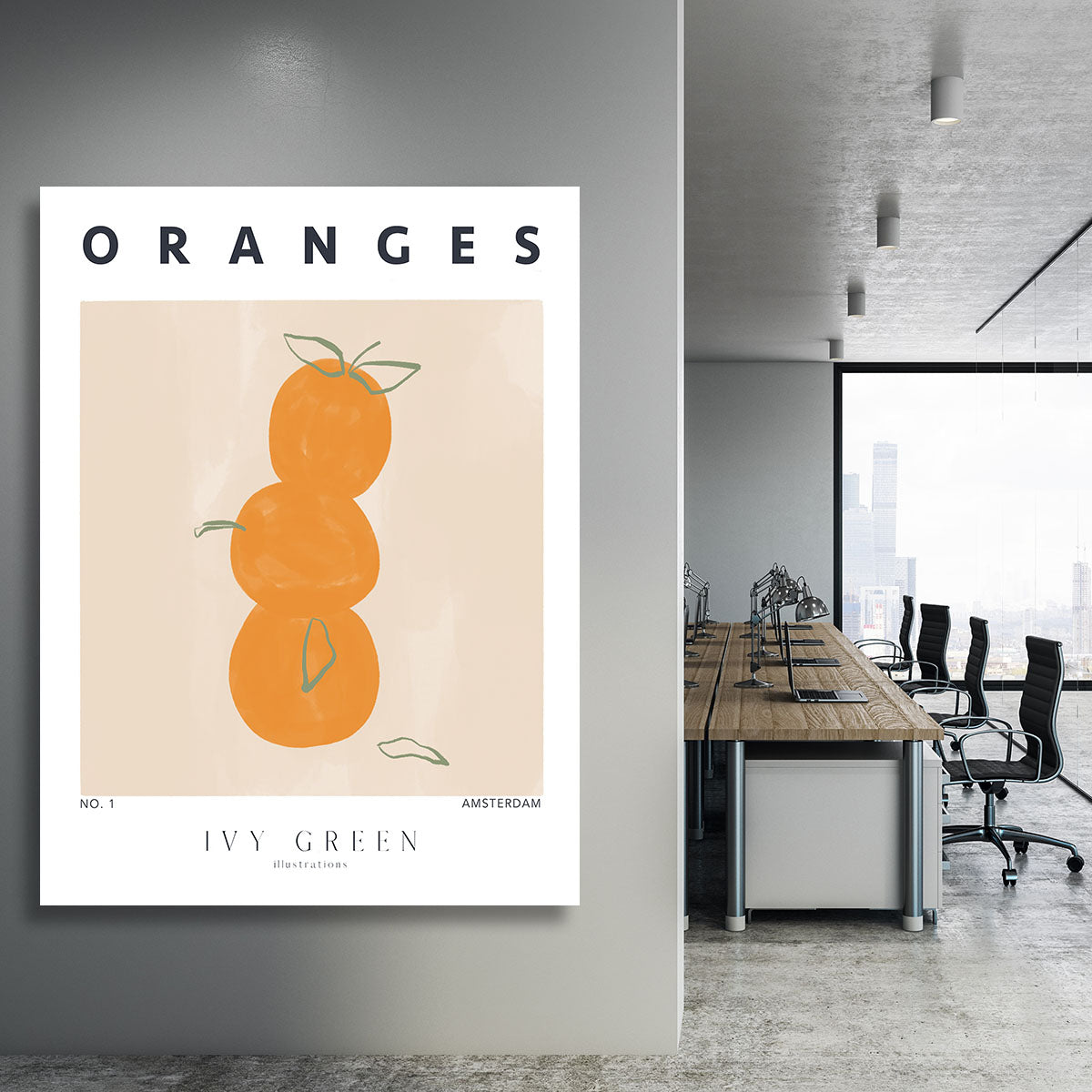 Oranges Canvas Print or Poster - Canvas Art Rocks - 3