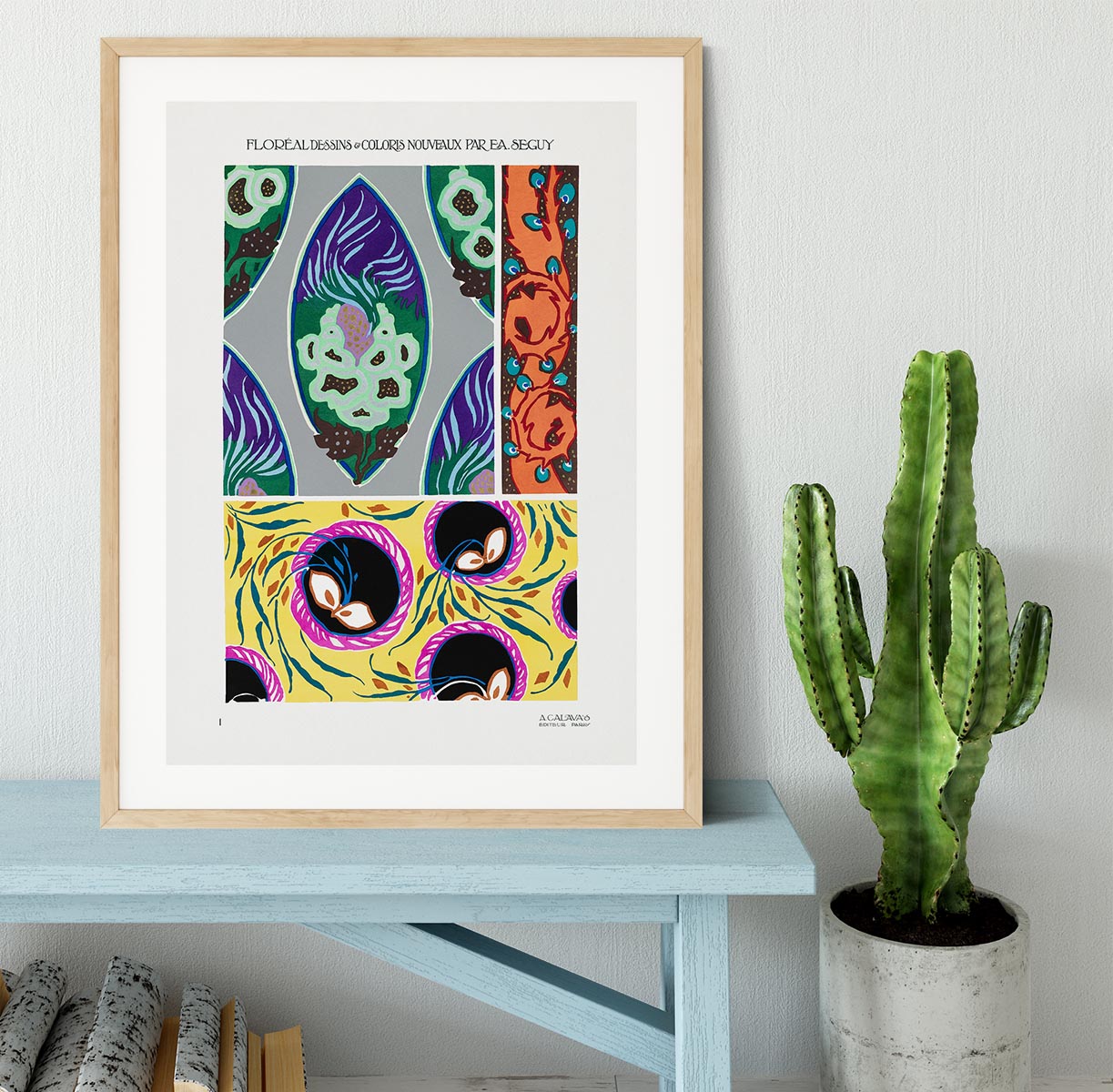 Pattern 01 Framed Print - Canvas Art Rocks - 3