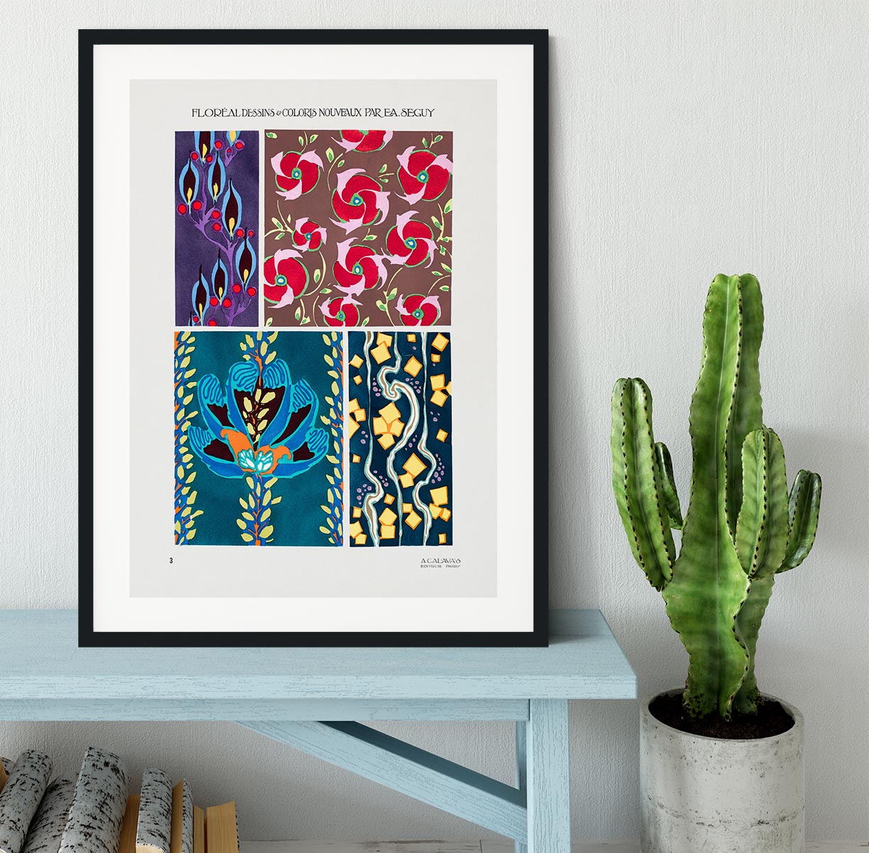 Pattern 03 Framed Print - Canvas Art Rocks - 1