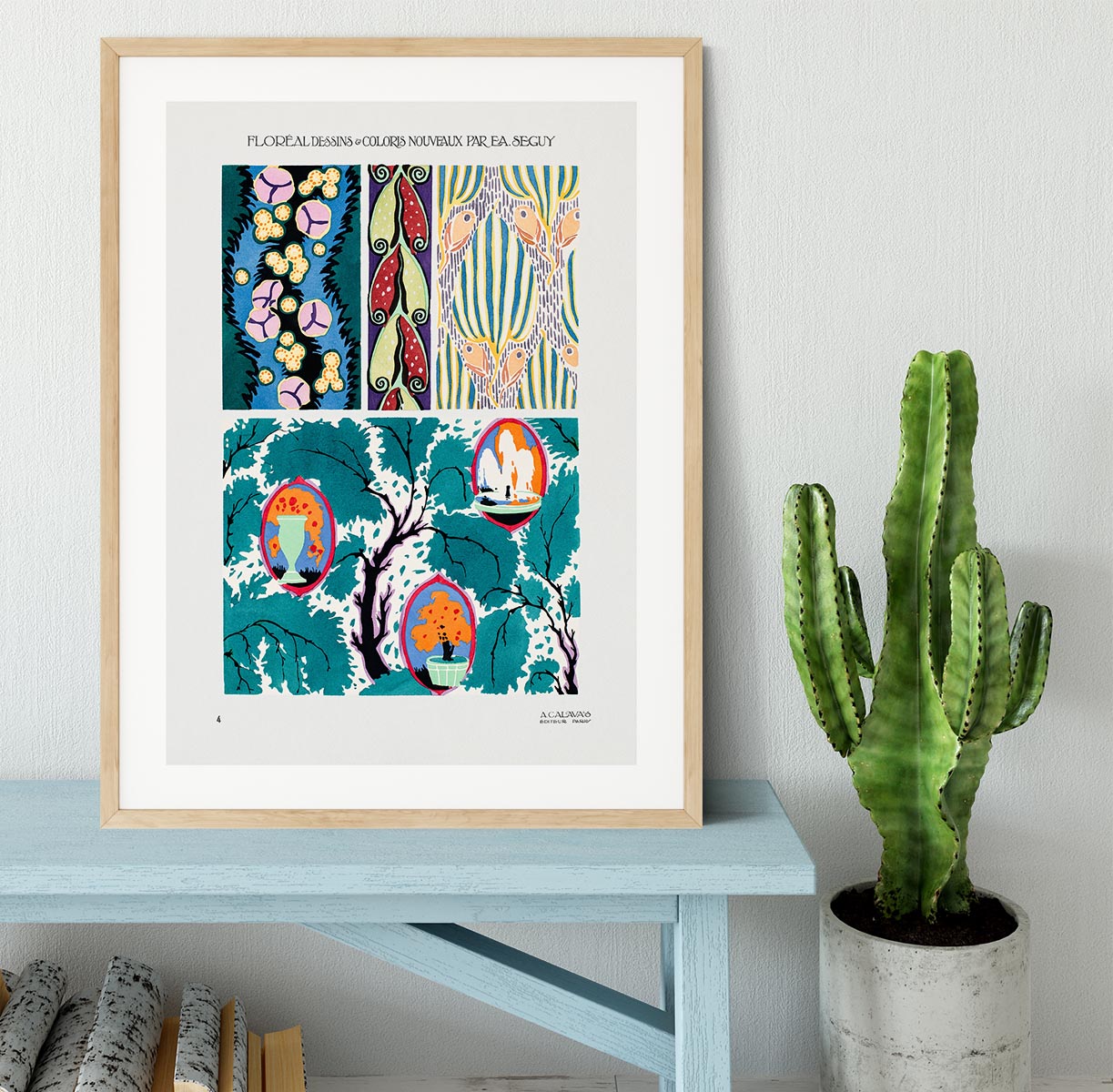 Pattern 04 Framed Print - Canvas Art Rocks - 3