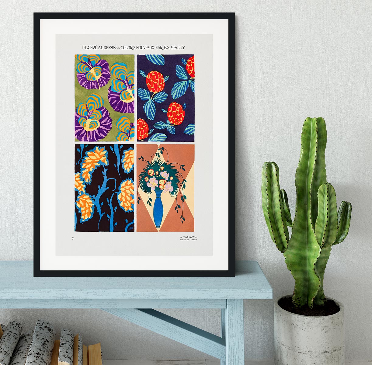 Pattern 07 Framed Print - Canvas Art Rocks - 1