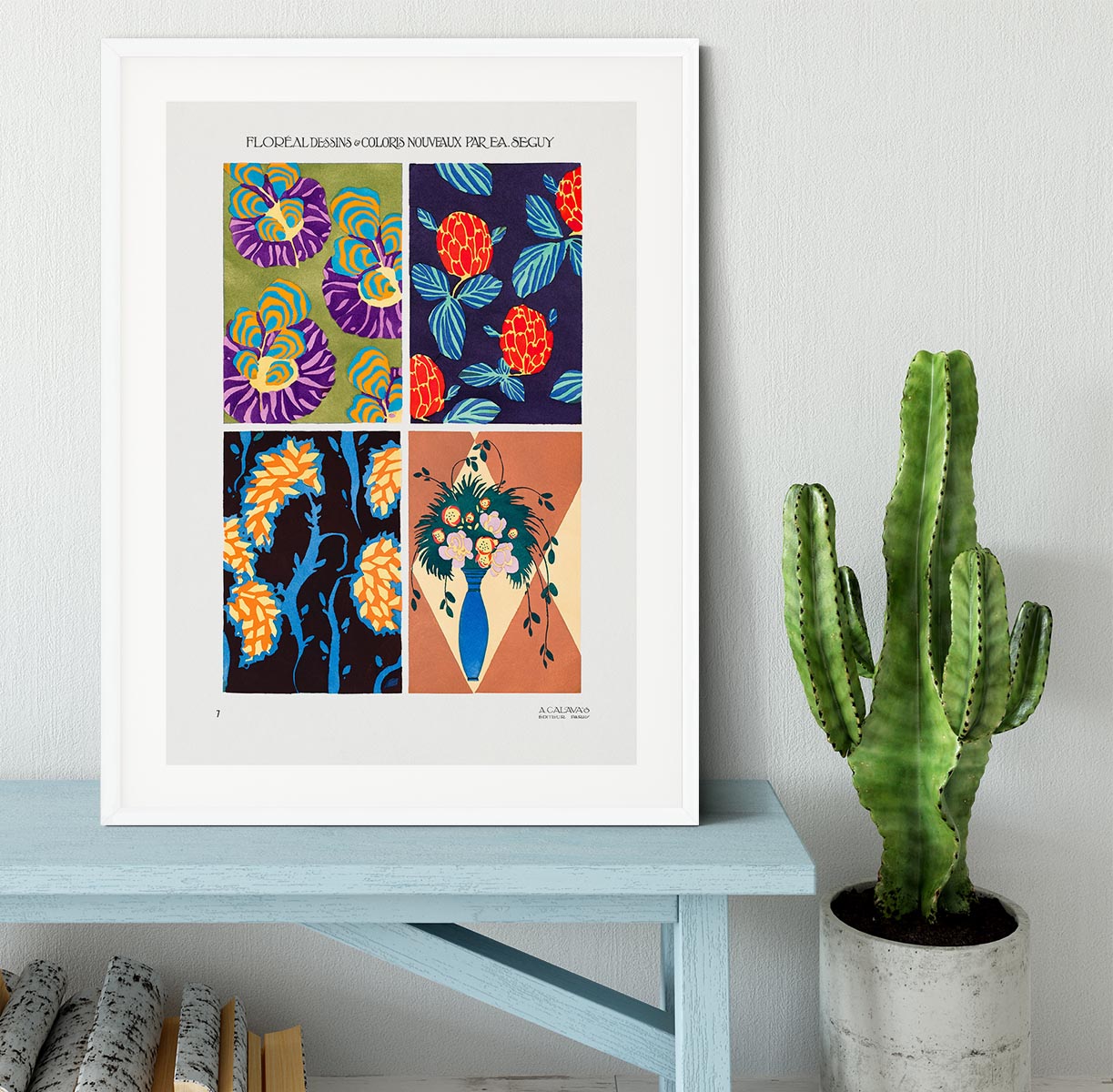 Pattern 07 Framed Print - Canvas Art Rocks - 5