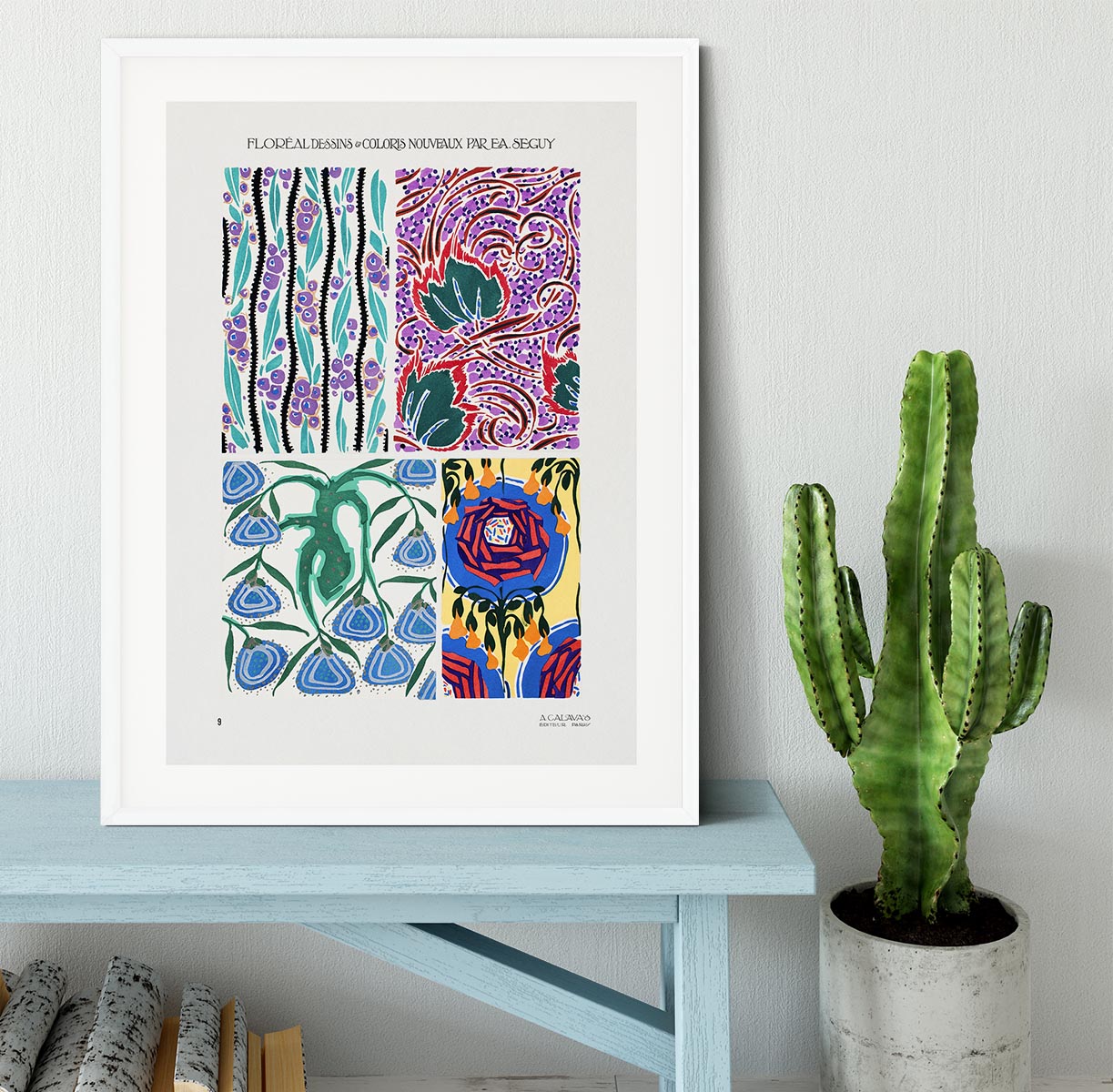 Pattern 09 Framed Print - Canvas Art Rocks - 5