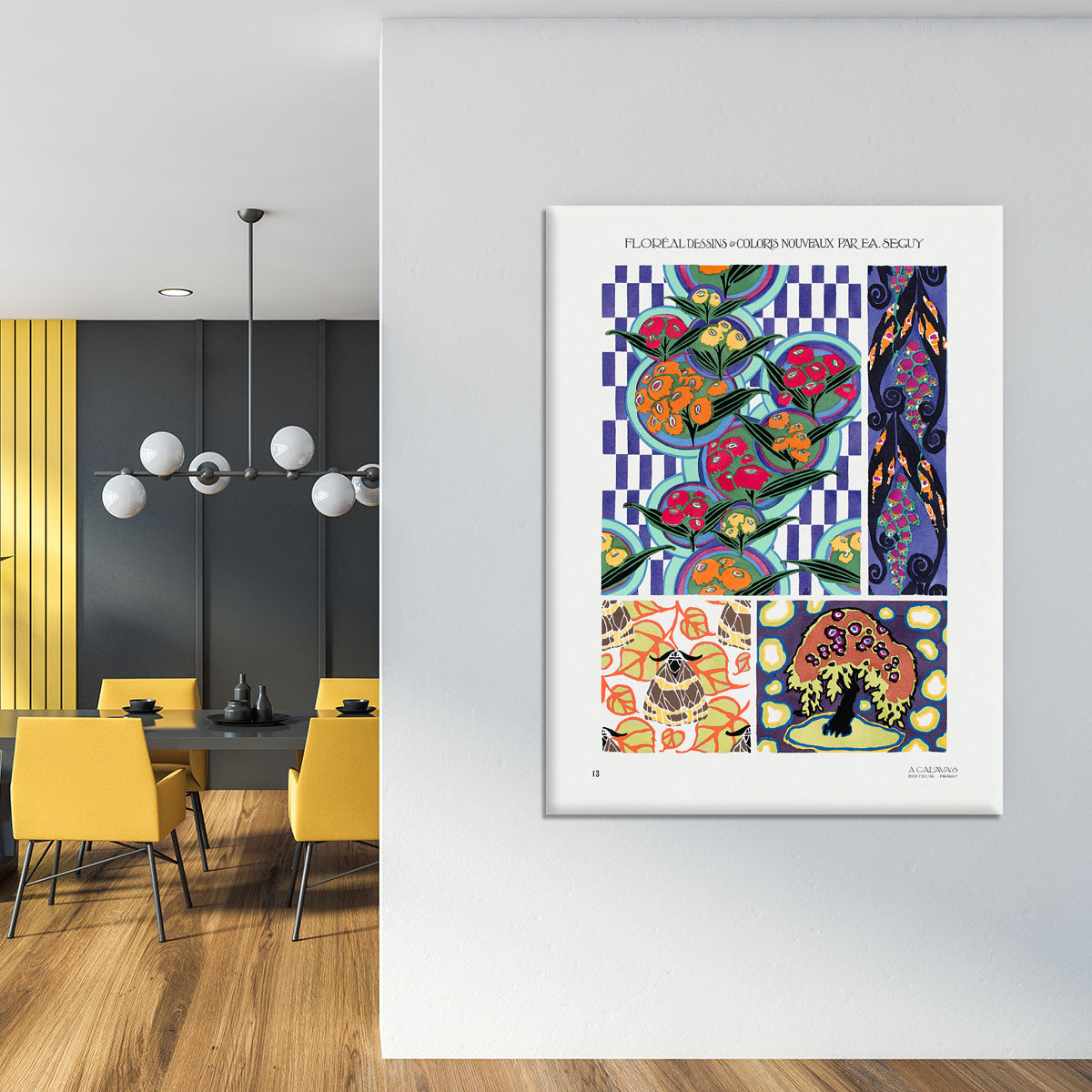 Pattern 13 Canvas Print or Poster - Canvas Art Rocks - 4