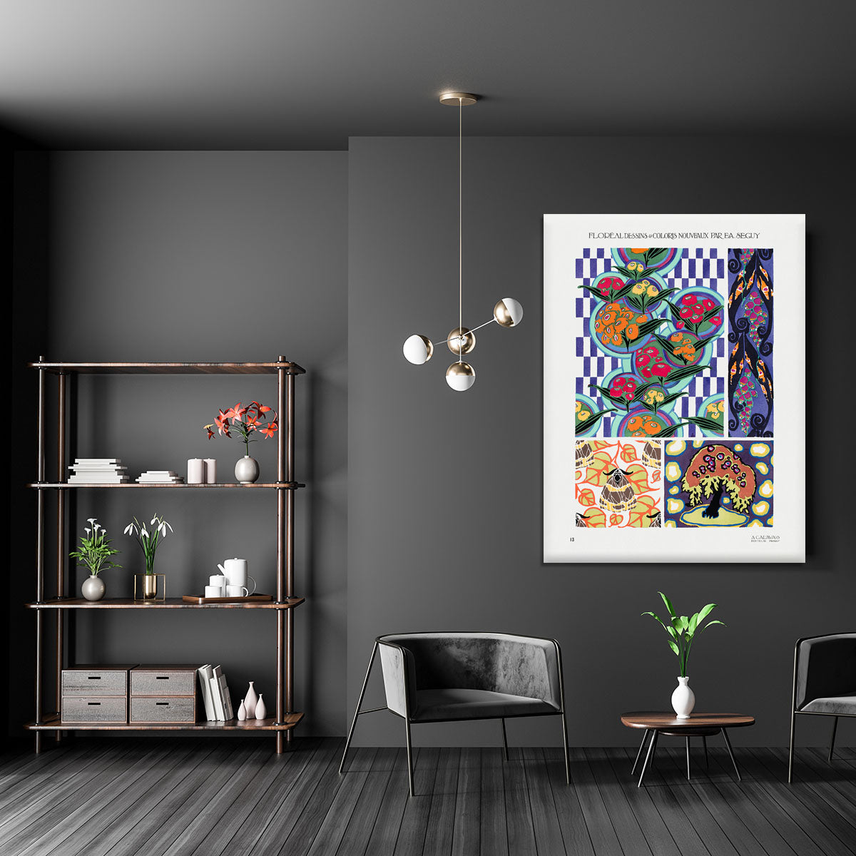 Pattern 13 Canvas Print or Poster - Canvas Art Rocks - 5