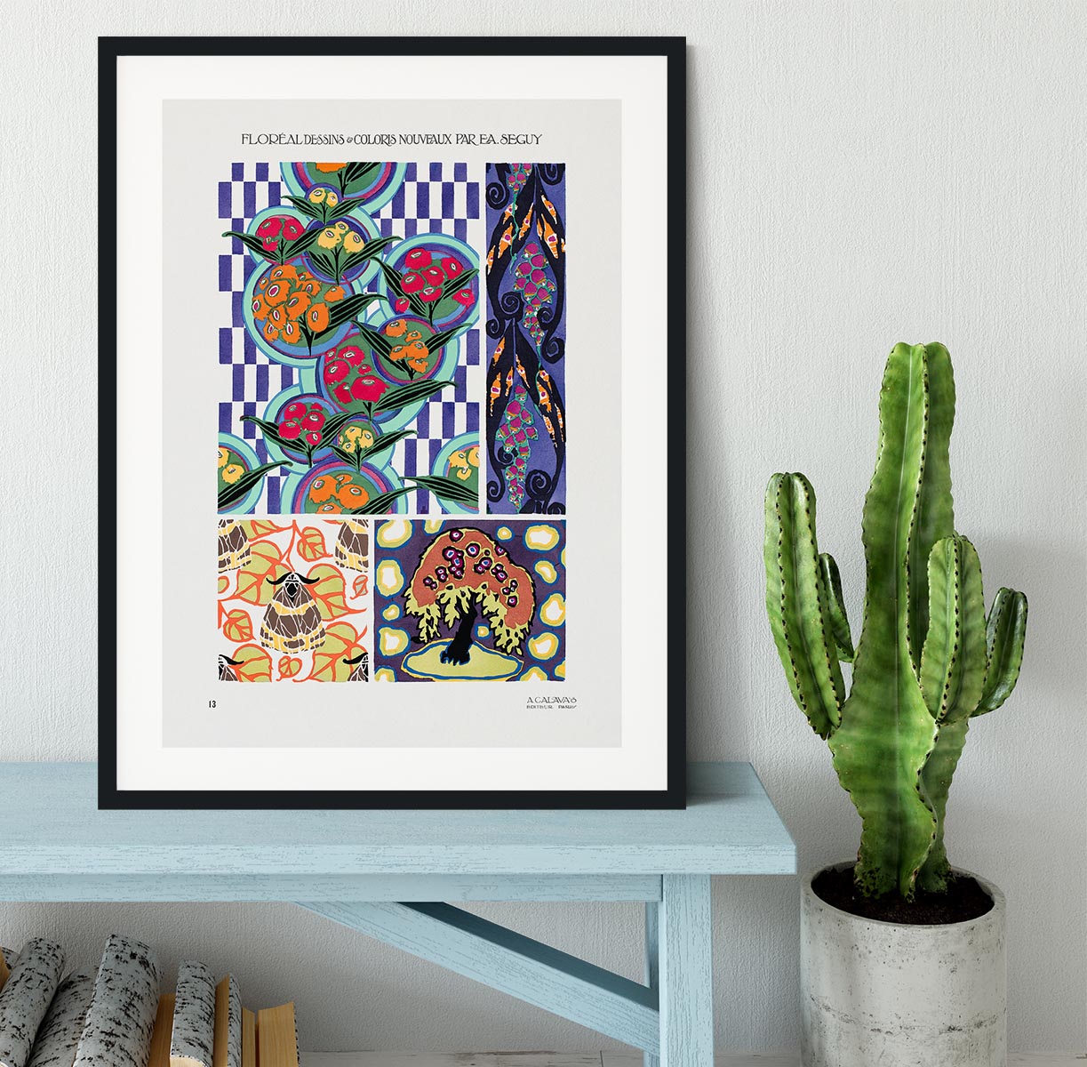 Pattern 13 Framed Print - Canvas Art Rocks - 1