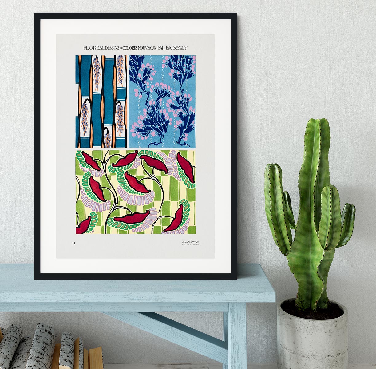 Pattern 16 Framed Print - Canvas Art Rocks - 1