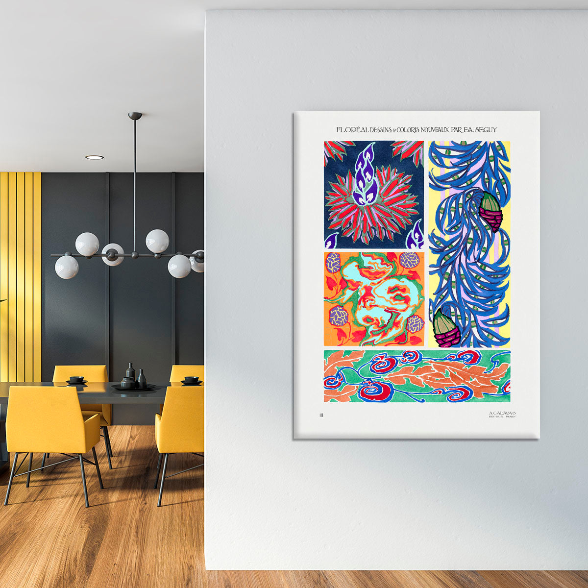 Pattern 18 Canvas Print or Poster - Canvas Art Rocks - 4