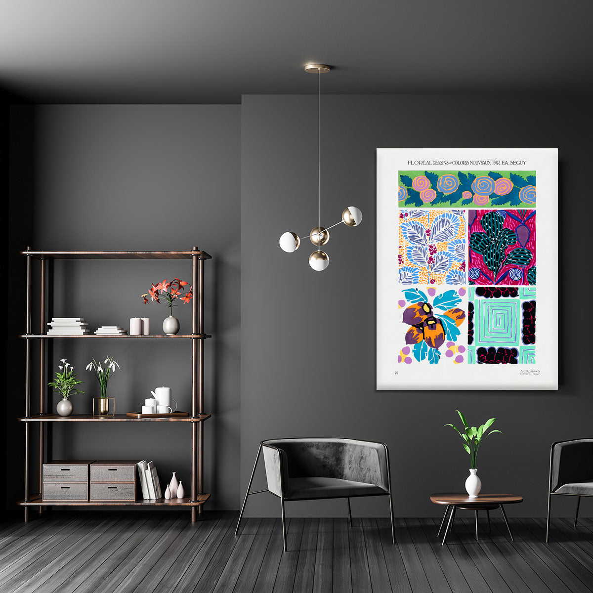 Pattern 20 Canvas Print or Poster - Canvas Art Rocks - 5