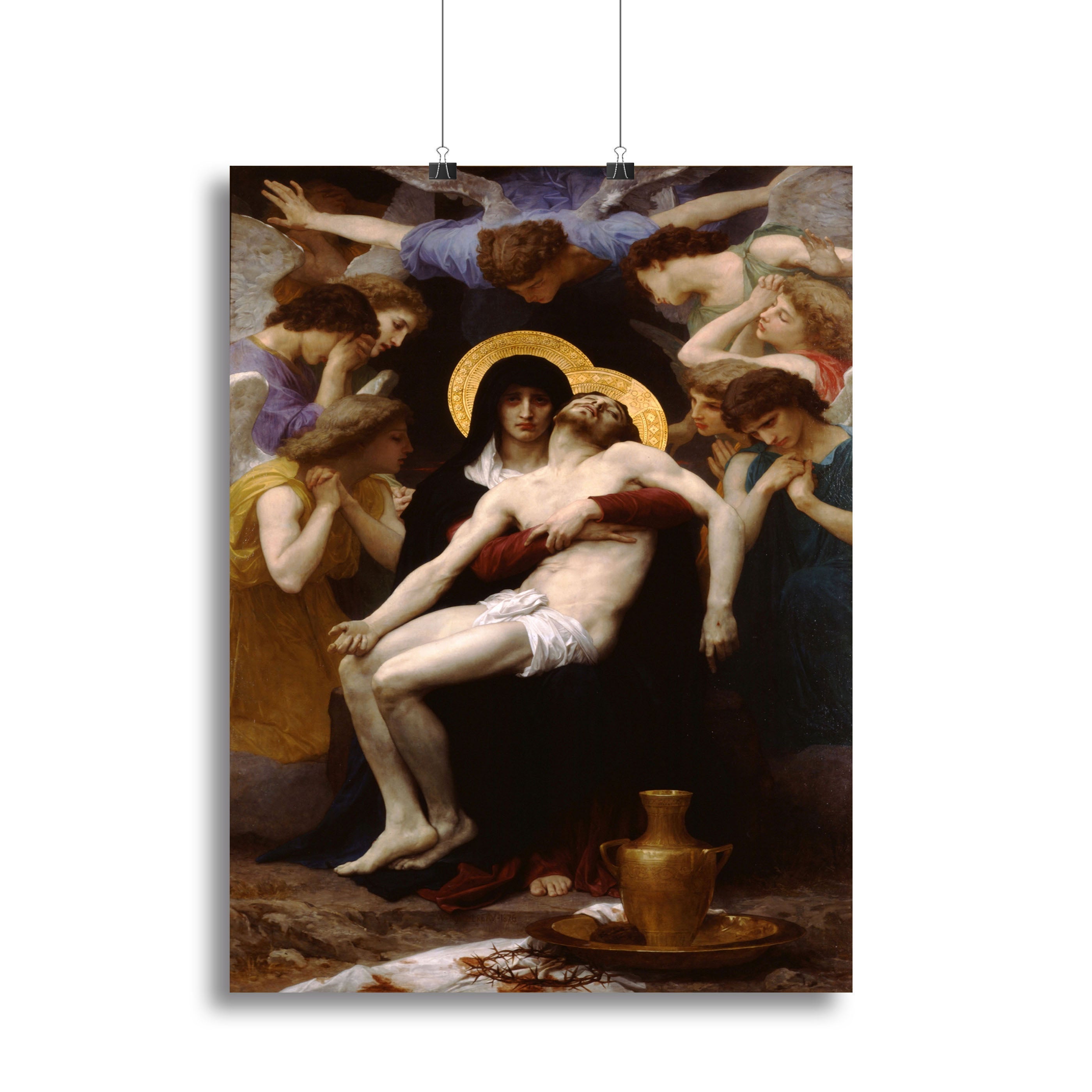 Pieta By Bouguereau Poster - Unframed