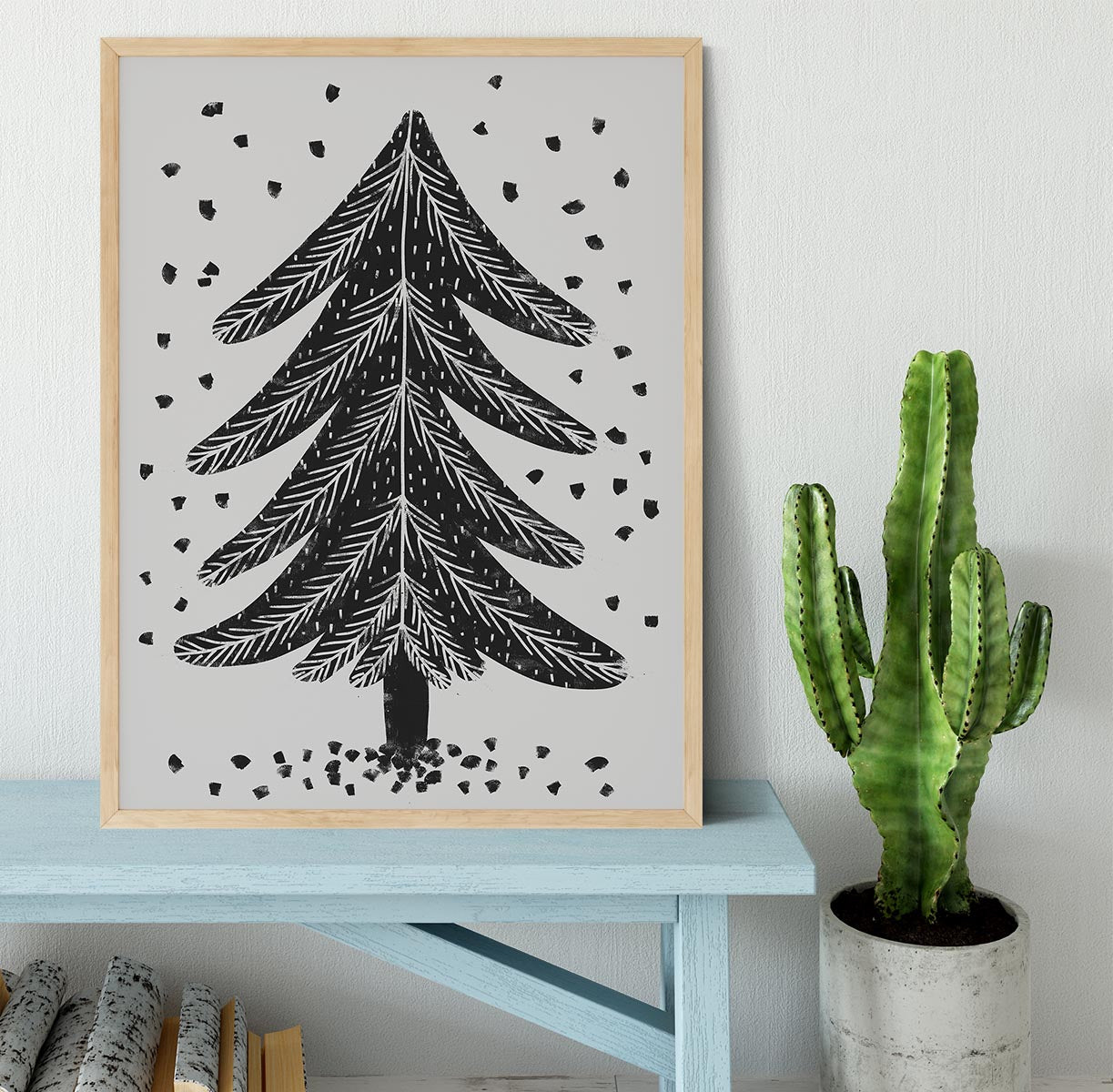 Pine Tree Framed Print - 1x - 4