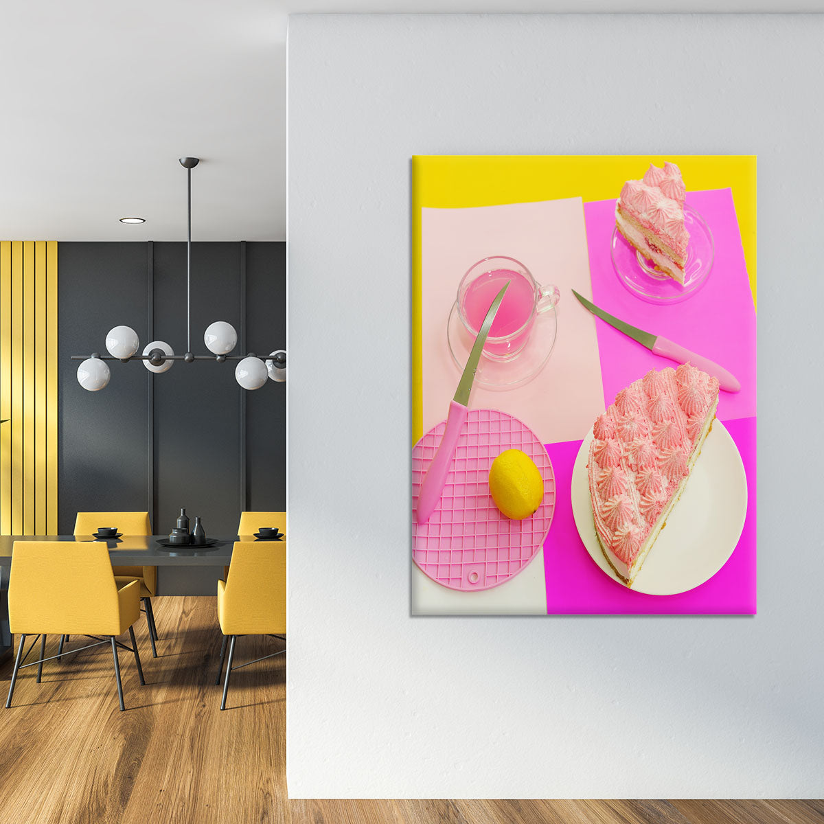 Pink mood Canvas Print or Poster - 1x - 4