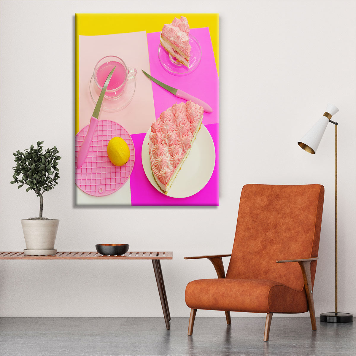 Pink mood Canvas Print or Poster - 1x - 6