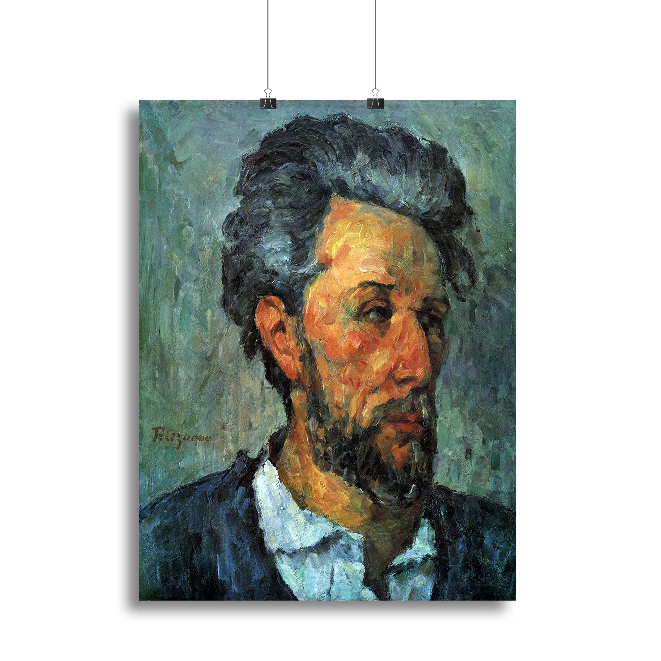 Portrait of Victor Chocquet by Cezanne Poster - Unframed