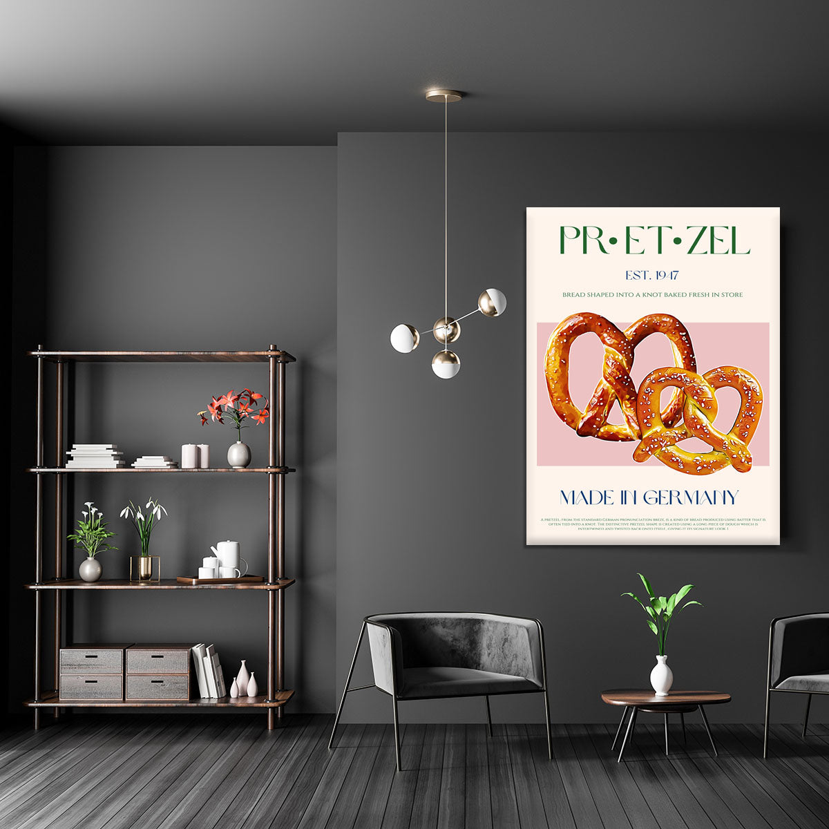 Pretzel Print Canvas Print or Poster - Canvas Art Rocks - 5