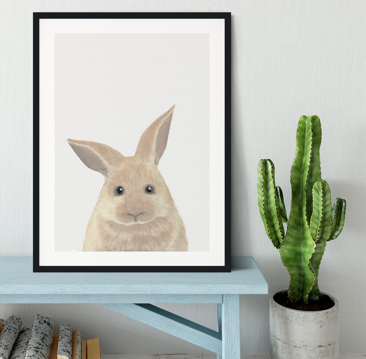 Rabbit Framed Print - 1x - 1