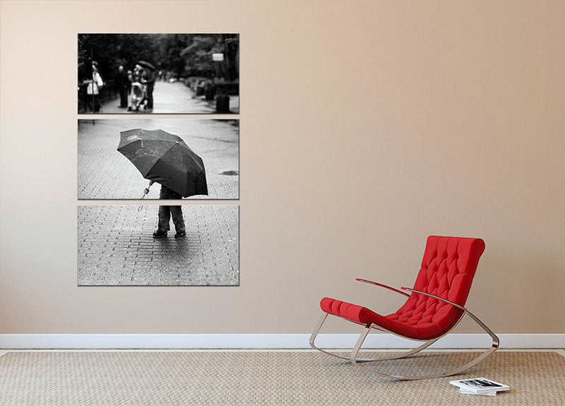 Rainy day 3 Split Panel Canvas Print - 1x - 2