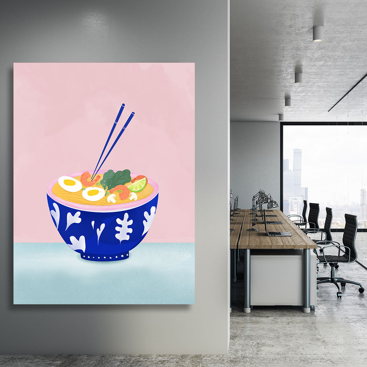 Ramen Bowl Canvas Print or Poster - Canvas Art Rocks - 3