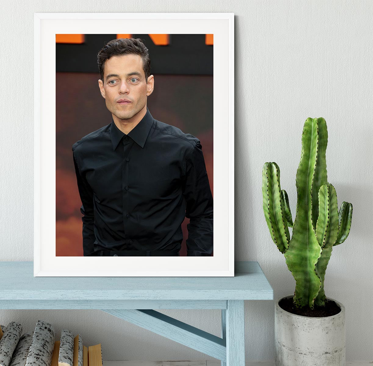 Rami Malik at the Oppenheimer premiere Framed Print - Canvas Art Rocks - 5