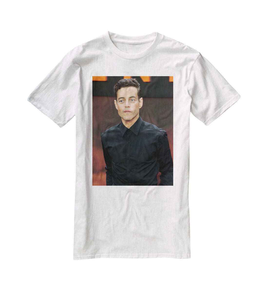 Rami Malik at the Oppenheimer premiere T-Shirt - Canvas Art Rocks - 5