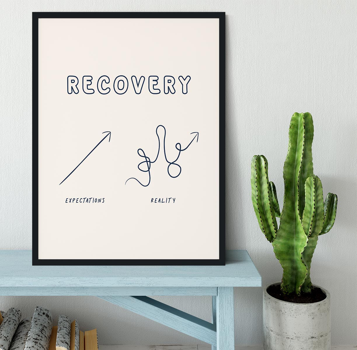 Recovery Framed Print - Canvas Art Rocks - 2